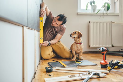 Durchführung von Schönheitsreparaturen bei teilweise unrenovierter Wohnung