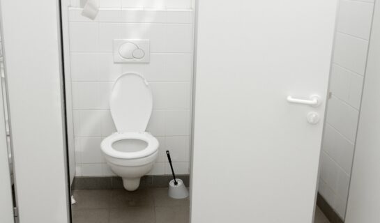 Mietminderung – fehlende Abschließbarkeit eines WCs