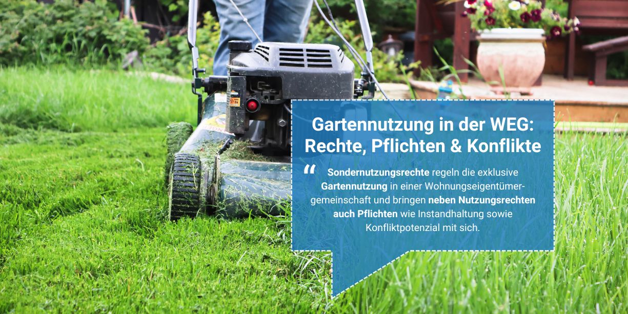 Gartennutzung in der WEG