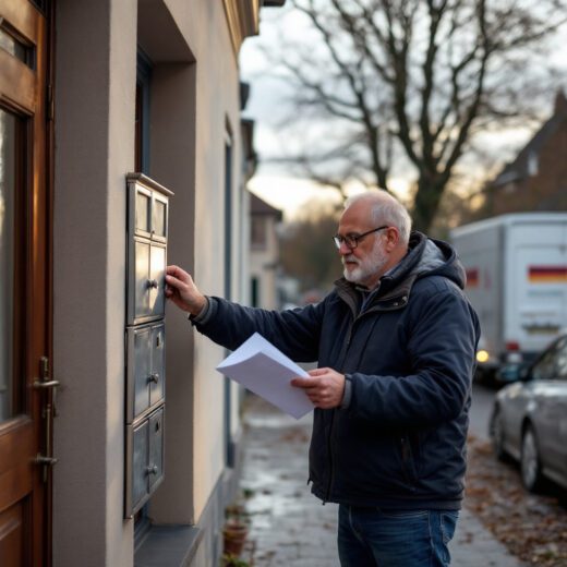 Mietrecht Kündigung: Mieter wirft Kündigungsschreiben ein. Rechtliche Schritte.